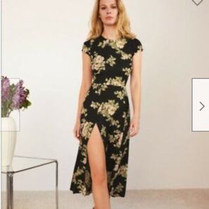 Reformation Gavin Dress Arielle Floral Midi